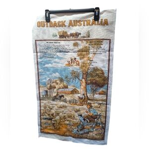 Outback Australia Themed Tapestry Wall Hanging